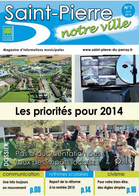 Catherine Aliquot-Vialat St Pierre du Perray magazine municipal juin 2014