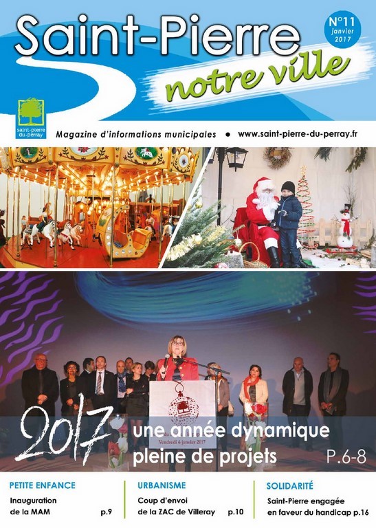 Catherine Aliquot-Vialat St Pierre du Perray magazine municipal janvier 2017