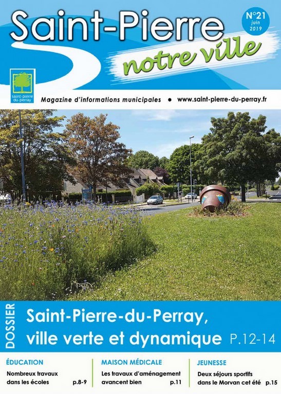 Catherine Aliquot-Vialat St Pierre du Perray magazine municipal juin 2019