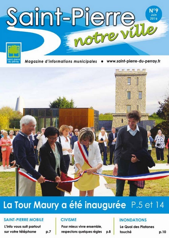 Catherine Aliquot-Vialat St Pierre du Perray magazine municipal juin 2016