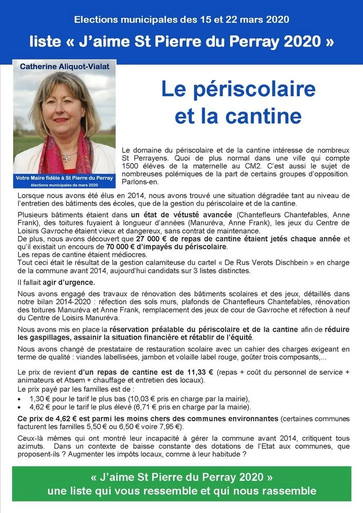 Le périscolaire et la cantine Le périscolaire et la cantine - St Pierre du Perray