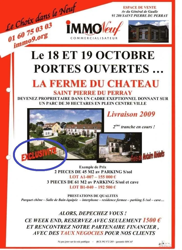 La Ferme du Château Interêts financier de la famille VEROTS