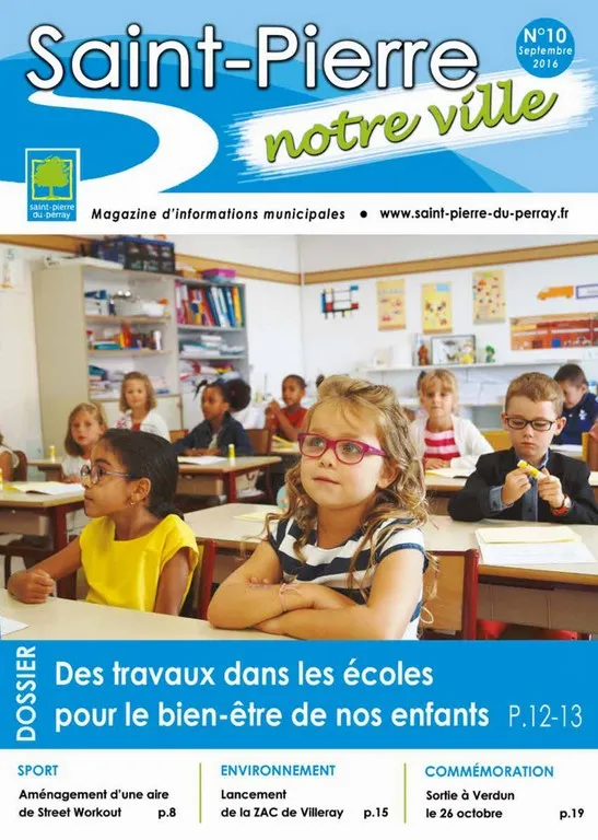 magazine municipal St Pierre du Perray septembre 2016 Catherine Aliquot-Vialat
