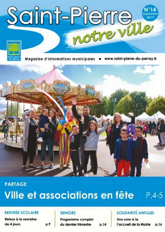 magazine municipal St Pierre du Perray septembre 2017 Catherine Aliquot-Vialat