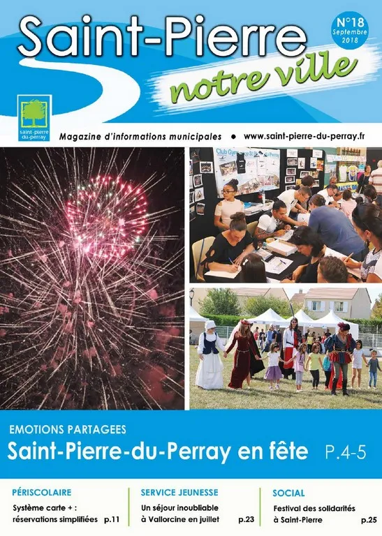 magazine municipal St Pierre du Perray septembre 2018 Catherine Aliquot-Vialat
