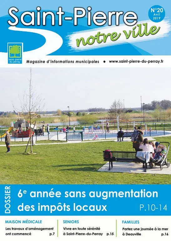 magazine municipal St Pierre du Perray avril 2019 Catherine Aliquot-Vialat