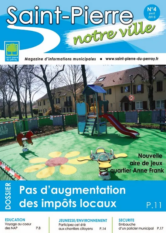 magazine municipal St Pierre du Perray avril 2015 Catherine Aliquot-Vialat