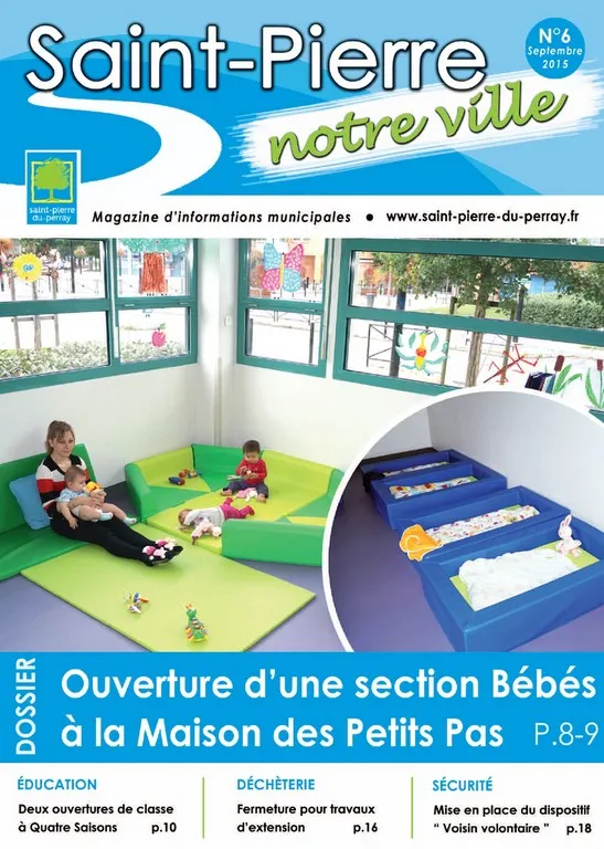 magazine municipal St Pierre du Perray septembre 2015 Catherine Aliquot-Vialat
