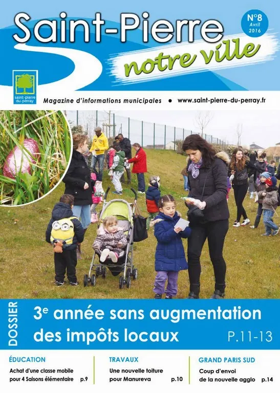 magazine municipal St Pierre du Perray avril 2016 Catherine Aliquot-Vialat