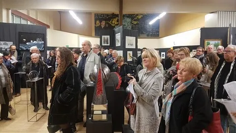 Salon d'art du 25 janvier 2020 Catherine Aliquot-Vialat, salon d'art du 25 janvier 2020, St Pierre du Perray