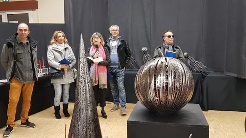 Salon d'art du 25 janvier 2020 Catherine Aliquot-Vialat, salon d'art du 25 janvier 2020, St Pierre du Perray