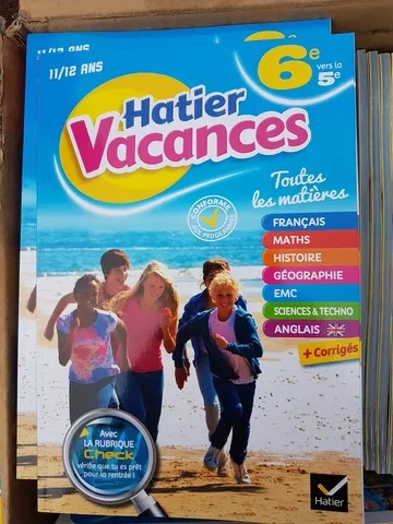 été apprenant, Catherine Aliquot-Vialat, distribution de cahiers de vacances