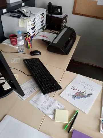 Dessins d'enfants pour la masion de retraite du Cédre bleu Catherine Aliquot-Vialat, dessins d'enfants pour la masion de retraite du Cédre bleu, St Pierre du Perray